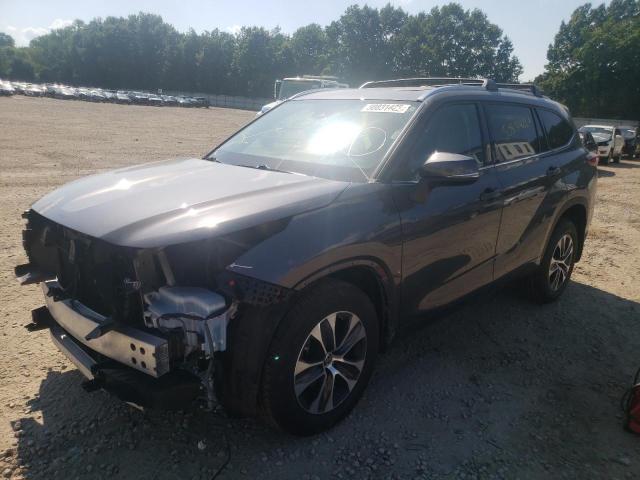 Photo 2 from auction – 2021 TOYOTA HIGHLANDER with VIN 5TDGZRBH2MS067276