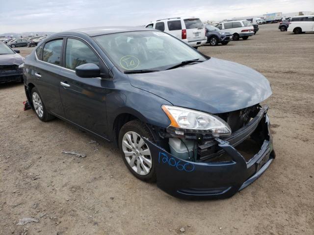 NISSAN SENTRA S 2014 with VIN 3N1AB7AP7EL656860 - Photo from auction