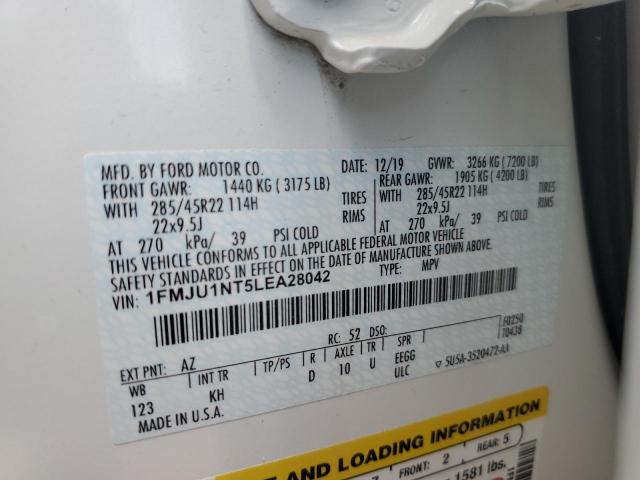 Photo 10 from auction – 2020 FORD EXPEDITION with VIN 1FMJU1NT5LEA28042