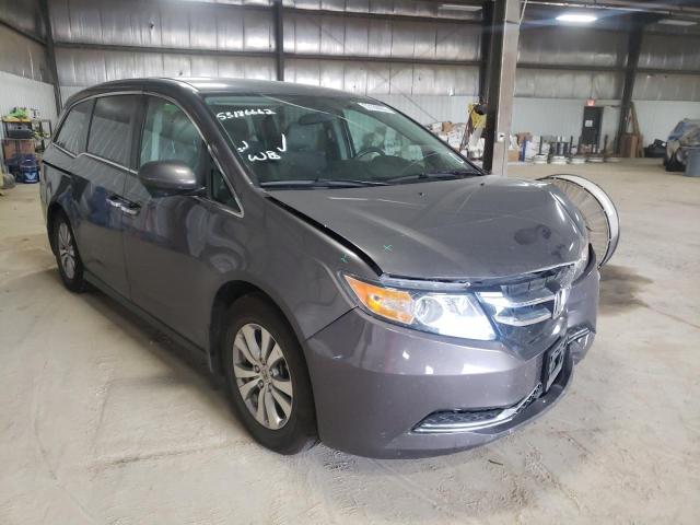 HONDA ODYSSEY EX 2015 with VIN 5FNRL5H40FB129224 - Photo from auction