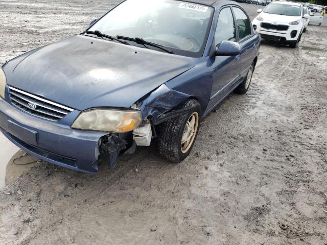 Photo 9 from auction – 2003 KIA SPECTRA BA with VIN KNAFB121635271391
