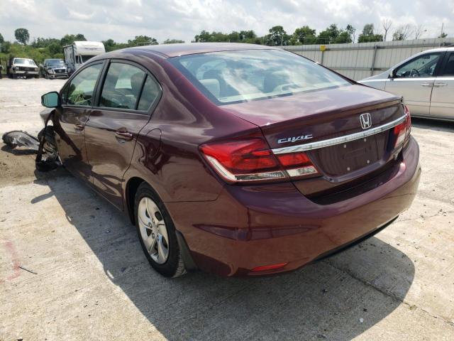 Photo 3 from auction – 2013 HONDA CIVIC LX with VIN 19XFB2F54DE047824