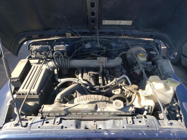 Photo 7 from auction – 2000 JEEP WRANGLER / with VIN 1J4FA49S4YP786238