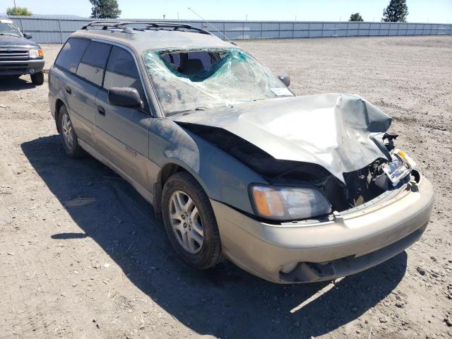 SUBARU LEGACY OUT 2000 with VIN 4S3BH6656Y7631670 - Photo from auction