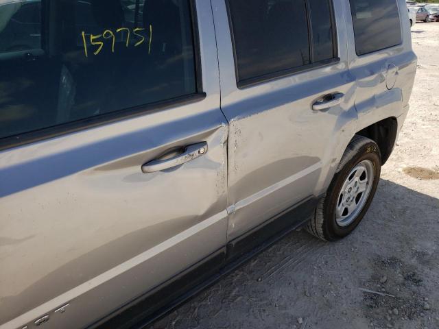 Photo 9 from auction – 2016 JEEP PATRIOT SP with VIN 1C4NJPBB0GD576653