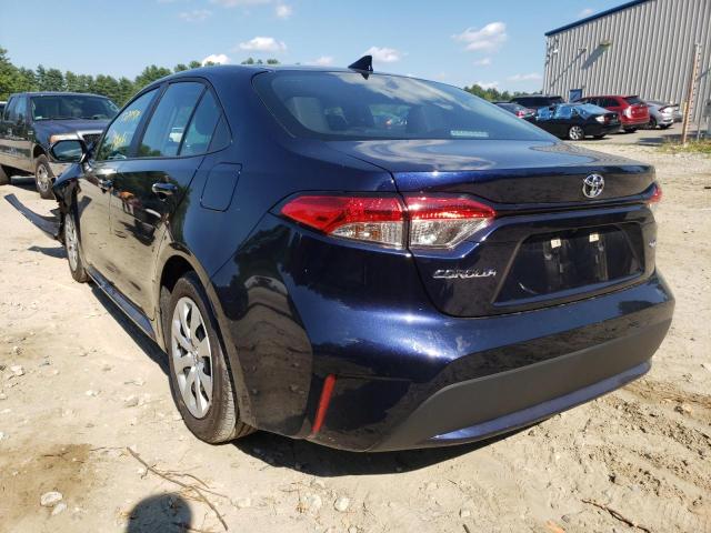 Photo 3 from auction – 2022 TOYOTA COROLLA LE with VIN 5YFEPMAE0NP334626