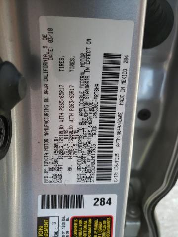 Photo 10 from auction – 2018 TOYOTA 02 5FD25 with VIN 3TMBZ5DN8JM013935