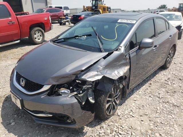 Photo 2 from auction – 2013 HONDA CIVIC EXL with VIN 19XFB2F90DE072061
