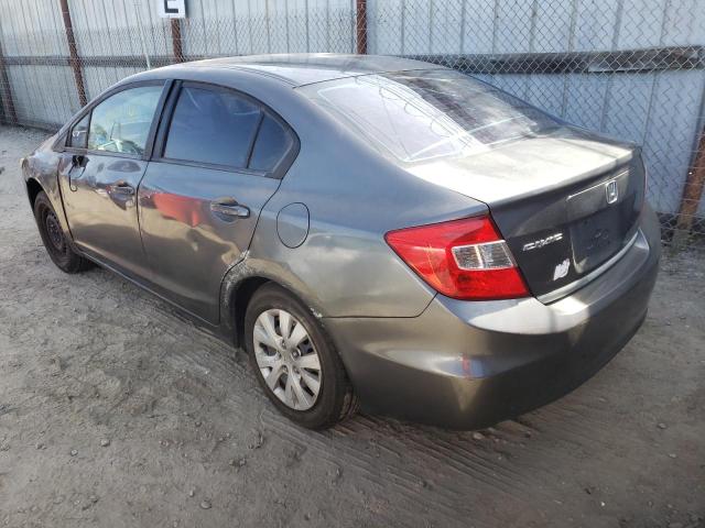 Photo 3 from auction – 2012 HONDA CIVIC LX with VIN 2HGFB2F52CH549042