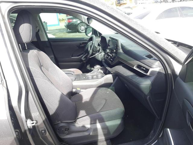 Photo 5 from auction – 2020 TOYOTA HIGHLANDER with VIN 5TDZZRAHXLS505163