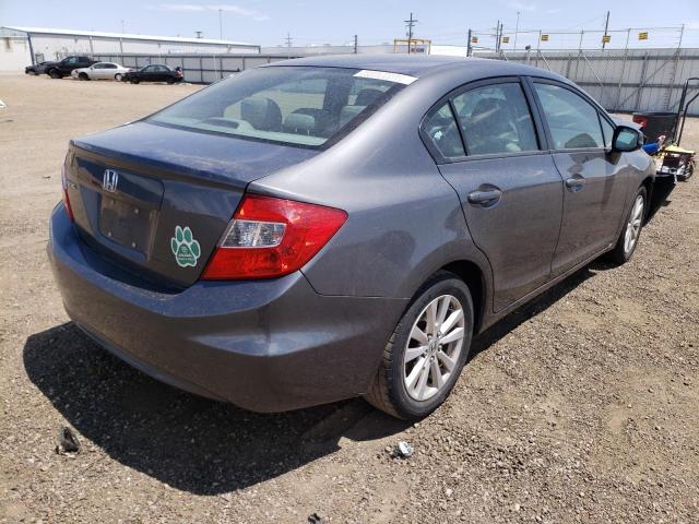 Photo 4 from auction – 2012 HONDA CIVIC EXL with VIN 2HGFB2F90CH545252