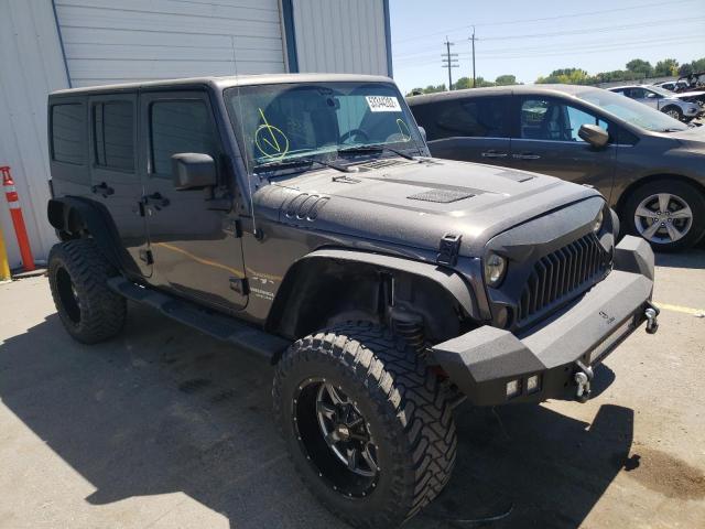 JEEP WRANGLER U 2016 with VIN 1C4BJWEG4GL288483 - Photo from auction