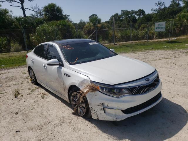 KIA OPTIMA EX 2016 with VIN 5XXGU4L34GG042034 - Photo from auction