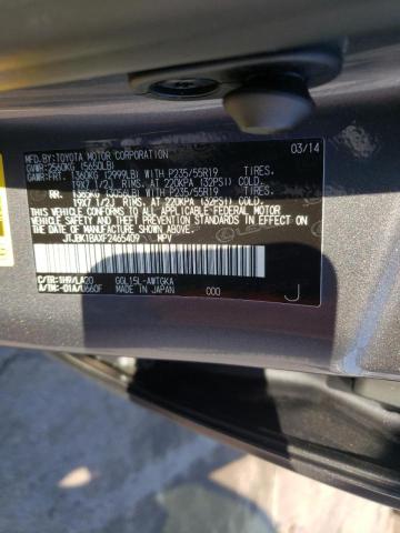 Photo 10 from auction – 2015 LEXUS RX 350 BAS with VIN JTJBK1BAXF2465409