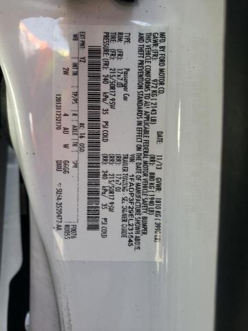 Photo 10 from auction – 2014 FORD FOCUS SE with VIN 1FADP3F29EL231546