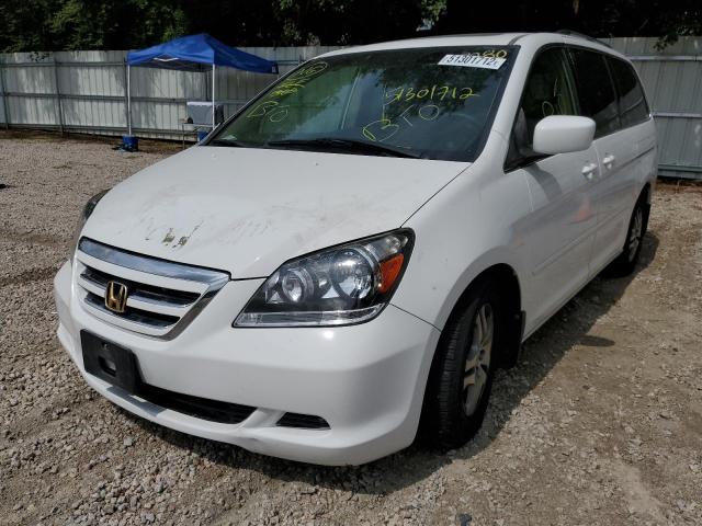 Photo 2 from auction – 2005 HONDA ODYSSEY EX with VIN 5FNRL38735B107280