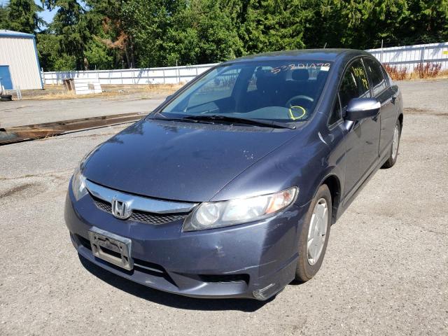 Photo 2 from auction – 2009 HONDA CIVIC HYBR with VIN JHMFA36289S006677