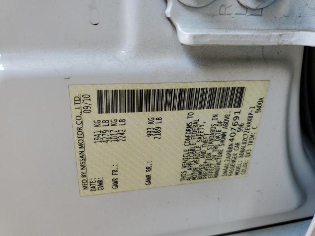 Photo 10 from auction – 2011 NISSAN ALTIMA BAS with VIN 1N4AL2AP6BN407691