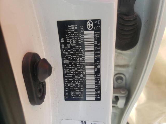 Photo 10 from auction – 2014 TOYOTA COROLLA L with VIN 5YFBURHEXEP011585