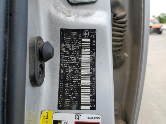 Photo 10 from auction – 2011 TOYOTA COROLLA S with VIN 2T1BU4EE4BC669972