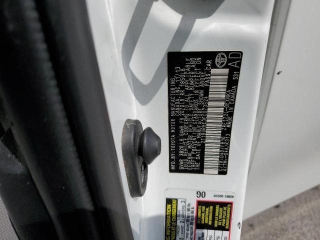Photo 10 from auction – 2014 TOYOTA COROLLA L with VIN 2T1BURHE3EC073524