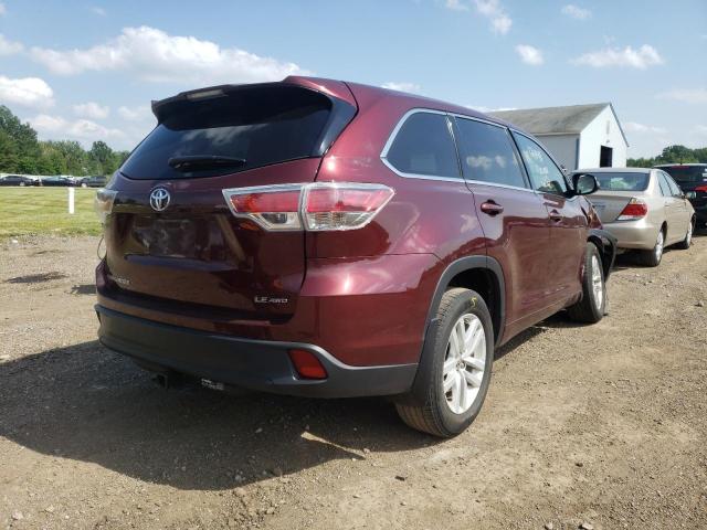 Photo 4 from auction – 2015 TOYOTA HIGHLANDER with VIN 5TDBKRFH2FS128623