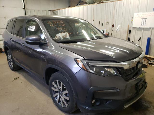 HONDA PILOT EXL 2021 with VIN 5FNYF6H52MB102301 - Photo from auction