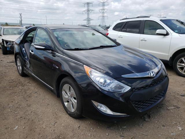 HYUNDAI SONATA HYB 2015 with VIN KMHEC4A42FA139115 - Photo from auction