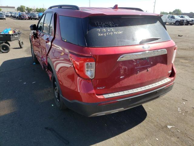 Photo 3 from auction – 2020 FORD EXPLORER X with VIN 1FMSK8DHXLGA46136