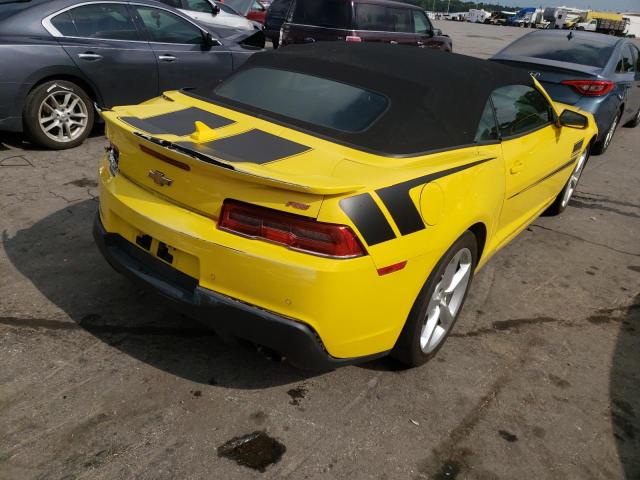 Photo 4 from auction – 2015 CHEVROLET CAMARO LT with VIN 2G1FF3D36F9274292