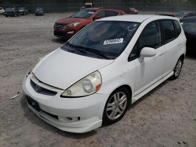 Photo 2 from auction – 2007 HONDA FIT S with VIN JHMGD38677S048153