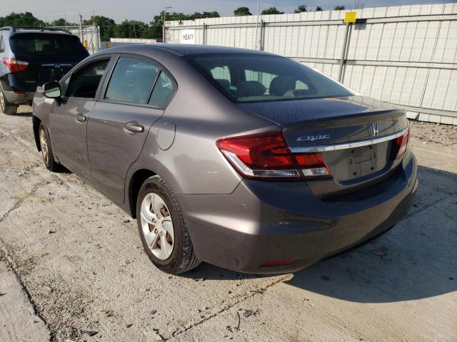 Photo 3 from auction – 2013 HONDA CIVIC LX with VIN 19XFB2F51DE270547