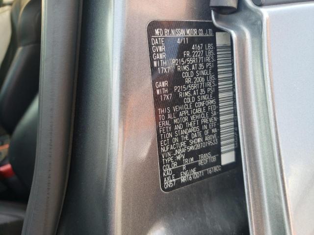 Zdjęcie 10 z aukcji – 2011 NISSAN JUKE S z VIN JN8AF5MV2BT019533