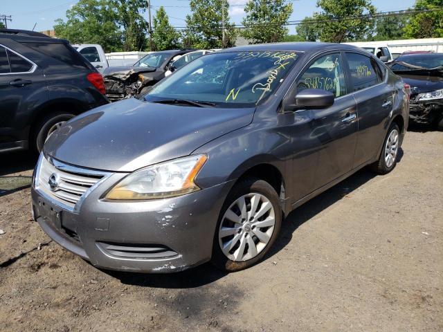 Photo 2 from auction – 2015 NISSAN SENTRA S with VIN 3N1AB7AP2FY337970