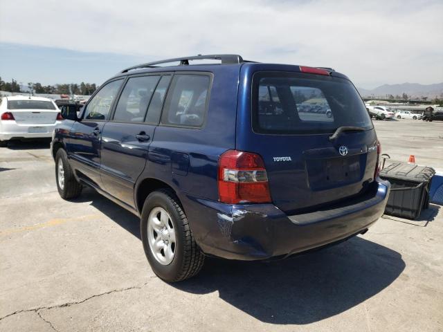 Photo 3 from auction – 2005 TOYOTA HIGHLANDER with VIN JTEGD21A450113331