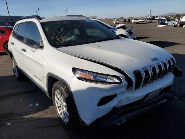 Photo 1 from auction – 2016 JEEP CHEROKEE S with VIN 1C4PJLAB0GW177944
