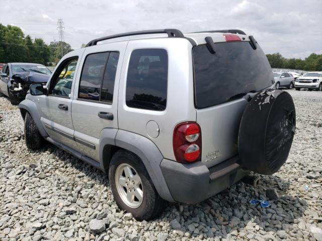 Photo 3 from auction – 2007 JEEP LIBERTY SP with VIN 1J4GL48K07W665825