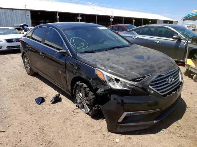 HYUNDAI SONATA SE 2015 with VIN 5NPE24AF2FH173136 - Photo from auction