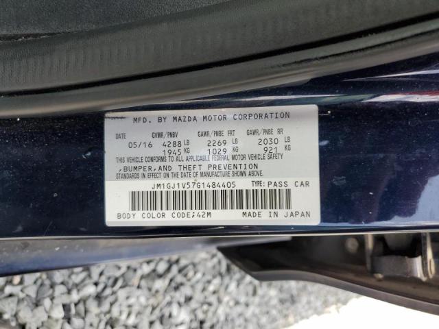 Photo 10 from auction – 2016 MAZDA 6 TOURING with VIN JM1GJ1V57G1484405