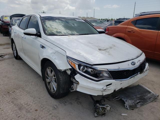 KIA OPTIMA LX 2018 with VIN KNAGT4L37J5216089 - Photo from auction