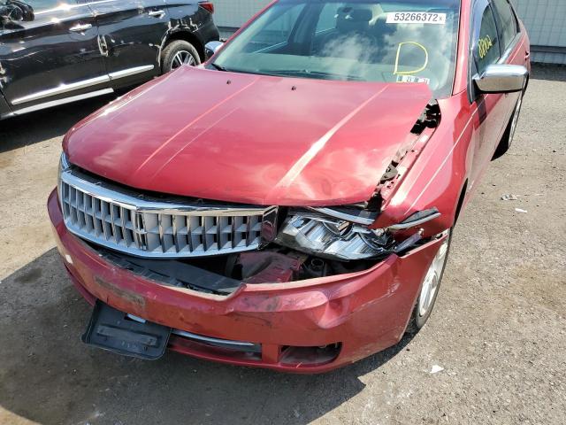 Photo 9 from auction – 2007 LINCOLN MKZ with VIN 3LNHM28T97R622345