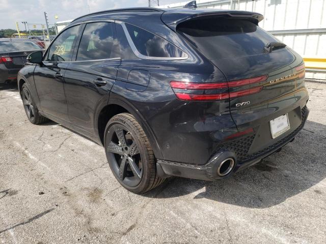 Photo 3 from auction – 2022 GENESIS GV70 BASE with VIN KMUMCDTC0NU073694