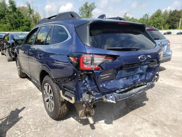 Photo 3 from auction – 2021 SUBARU OUTBACK PR with VIN 4S4BTAFC9M3100590