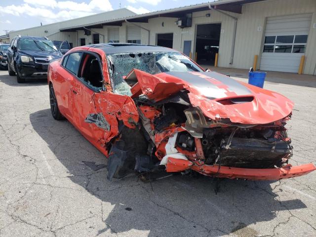 DODGE CHARGER R/ 2018 with VIN 2C3CDXCT0JH193302 - Photo from auction