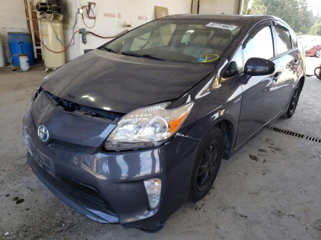 Photo 2 from auction – 2015 TOYOTA PRIUS with VIN JTDKN3DU8F0483349