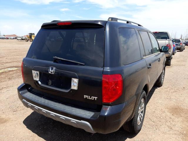Photo 4 from auction – 2004 HONDA PILOT EXL with VIN 2HKYF18564H560136