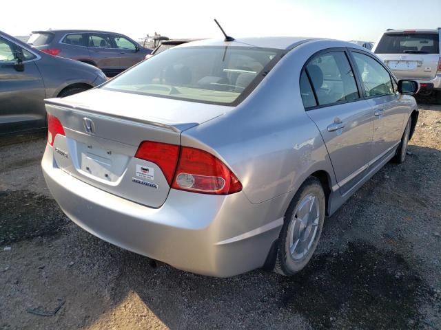 Photo 4 from auction – 2008 HONDA CIVIC HYBR with VIN JHMFA36208S026596