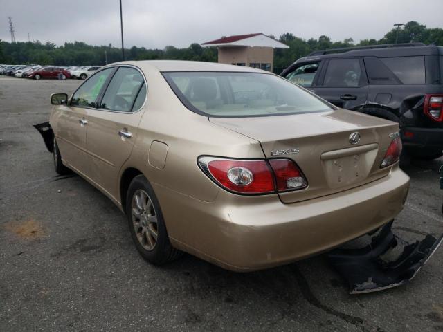 Photo 3 from auction – 2003 LEXUS ES 300 with VIN JTHBF30G636006326
