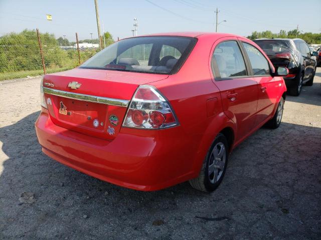 Photo 4 from auction – 2008 CHEVROLET AVEO BASE with VIN KL1TD56668B100167