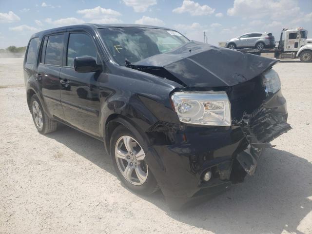 HONDA PILOT EXLN 2012 with VIN 5FNYF4H72CB072706 - Photo from auction